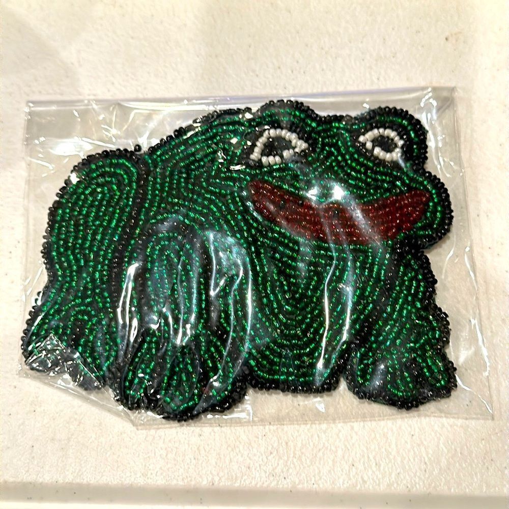 Vintage Department 56 Beaded Frog Coasters 18 Available